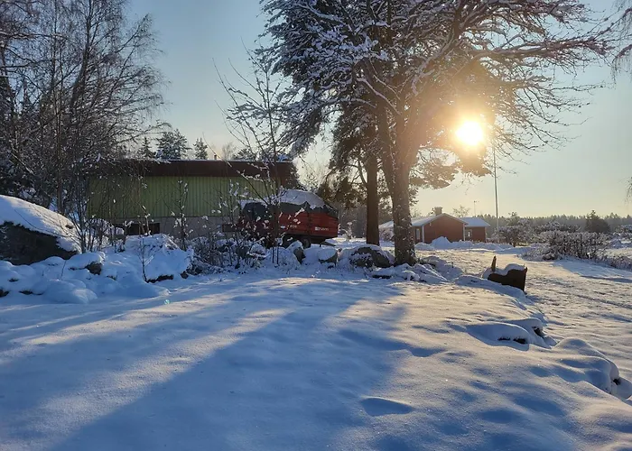 בקתה Big 4 Bedroom House With Sauna By The Sea *